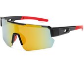 Gafas Sol Monolente, Antiviento, Esquí y Ciclismo