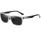 Nuevas gafas de sol polarizadas de aluminio y magnesio gafas de sol de fibra de carbono de colores gafas de visión nocturna que cambian de color a la moda para hombres y mujeres