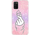For Samsung A02S Case Transparent Silicone Soft TPU Back Cover For Samsung Galaxy A02S SM-A025F Global Phone Cases Cute Cartoon