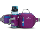 Bolsa de senderismo al aire libre, riñonera para maratón, gimnasio, deporte, bolsa para botella de agua, riñonera para hombre y mujer, bolsillo para teléfono para montar en bicicleta