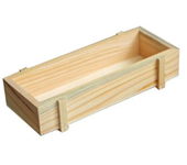 Maceta de flores de jardín de madera Vintage, maceta suculenta, caja rectangular, macetero para cama de plantas, caja contenedora para plantas de flores suculentas