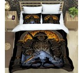 Mortal Kombat Cartoon Printed Bedding Sets exquisite supplies set duvet cover bed comforter set bedding set luxury birthday gift