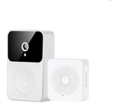 Cámara DE SEGURIDAD casera inalámbrica, intercomunicador video de WiFi, timbre video, visión nocturna, timbre del IP