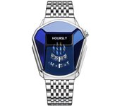 Alloy hombre reloj locomotora individual waterproof reloj de cuarzo