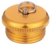 Aluminum Alloy Fishing Rod Cover Metal Fishing Pole Pole Butt Caps Rod Bottom Protector Rod Stopper Screw Fishing Rod Rear Plug
