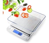 Balanzas de Alimentos en Gramos y Onzas, Balanzas de Cocina Multifuncionales para Alimentos - Balanzas Electrónicas para Pequeños Electrodomésticos de Cocina, Balanzas de Cocina Pequeñas, Balanzas Electrónicas para Hornear
