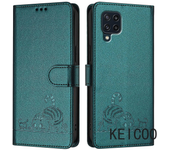 For Samsung Galaxy m15 F15 m32 M23 m54 f54 5G protección completa contra el carcasa global contra la caída estampada carcasa d