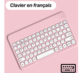 Wireless Keyboard And Mouse For Apple Samsung Bluetooth Keyboard for iPad iPhone Tablet Laptop Spanish Portuguese Russian French