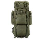 BIG 70L mochila deportiva al aire libre para senderismo, camping, montañismo, impermeable, resistente al desgaste, bolsa de nylo