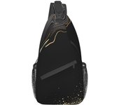 Ballet Dancer Ballerina Eiffel Tower Sling Crossbody Backpack Shoulder Bag for Men Women Lightweight One Strap Backpack Sling Bag Backpack for Hiking Walking Biking Travel Cycling