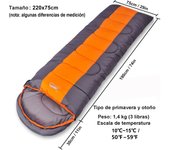 Desert&Fox Camping Sleeping Bag Lightweight 4 Season Warm & Cold Envelope Backpacking Sleeping Bag for Outdoor Traveling Hiking