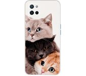 Cartoon Transparent Phone Case For Realme V11 5G 6.5" Supper Soft Slim Matte Back Cover For Oppo Realme V11 5G V 11 Silicone