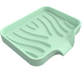 Jabonera de silicona para baño, soporte para barra de jabón autodrenante, fregadero de cocina, jabonera, esponja, almohadilla de drenaje, dispensador de jabón para encimera