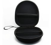 1Pc Hard Case Storage for Headphones Earphone Cable Earbuds Carrying Pouch Bag SD Card Hold Box Black