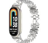 Mi Band 9 8 Strap Bracelet Metal Wristbands Mi Smart Band 9 Watch Stainless Steel Miband 8 Replacement Accessories