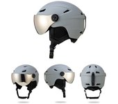 Casco esqui hombre mujer bicicleta Deportes Equipo seguro