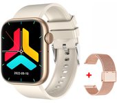 Reloj inteligente 2025 para Mujer, pantalla completamente táctil, llamada Bluetooth, relojes impermeables, rastreador deportivo de Fitness, Reloj inteligente para Mujer