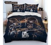 The Last Of Us Horror TV Game Pedro Comforter Bedding Set,Duvet Cover Bed Set Quilt Cover Pillowcase,king Queen Size Bedding Set