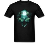 Camisetas cortas de verano para hombres Deep Forests The Hero Peak Mountain Shirt para hombre Cool Man Prowess camiseta algodón cuello redondo