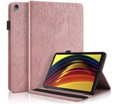 For Lenovo Tab P11 Gen 2 Case TB350 Embossed Tree Flip Cover for Lenovo Tab P11 2nd Gen / Xiaoxin Pad Plus 2023 Case 11.5 inch