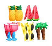 10 Pcs Beach Towel Clips Portable Chair Holders Bright Color Towel Clips Plastic Cute Clothes Clips