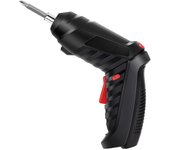 Atornillador Eléctrico 6Nm, Destornillador Eléctrico (Máximo Par 6 N.m, 3.6V, 1.8Ah) LED Luz como Linterna, Cable USB, 47 Accesorios, Estuche portátil, Para Reparaciones en El Hogar