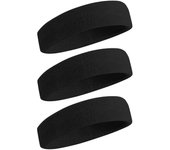 Sports Sweatbands Headband for Men & Women - Moisture Wicking Terry Cloth