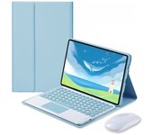 Wireless Magnetic Case Keyboard for Xiaomi Redmi Pad SE 2023 11" Spanish Bluetooth Keyboard Mouse Smart Cover Funda