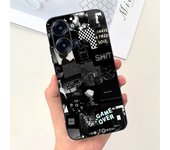 Women Fashion Back Capa For ITEL P40 ItelP40 P40+ P40 Plus Phone Case Soft Liquid Silicone Bumper Para Flower Butterfly Fundas