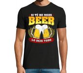 Si Tú Me Dices Beer Regalo Cerveza Humor Alcohol Camisetas CERVEZA,Pack Regalo Camiseta Personalizada