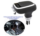 Para Audi A6 C7 S6 C6 b7 A4 b8 b6 A7 a5 a3 8l Q5 Q7 S5 S7 Q3 accesorios de coche manija de caja de cambios perilla de palanca de cambios varilla de cabeza