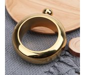 Accesorios para bebidas de 3,5 oz para whisky, Vodka, Alcohol, Frasco redondo y elegante, pulsera para botella de vino