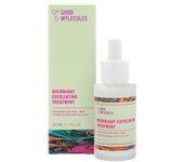 Good Molecules Overnight Exfoliating Treatment Facial Exfoliant AHA Tone and Texture - Pore Minimizer, Skincare for Face with