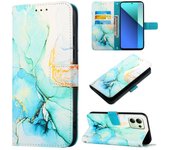 For Xiaomi Poco X4 M4 M6 C40 Redmi 10c Note 13 Pro 4G 5G Tarjeta Antipolvo Ranura Billetera Solapa Carcasa Multifuncional
