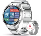 Relojes inteligentes para hombres Watch GT5 Pro Smart Watches 1.53 inch 360*360 HD AMOLED Screen NFC GPS Tracker Bluetooth Call Health Monitoring Watches Men,Men's Business Smartwatch,Men's Gift
