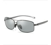 Nuevas gafas de sol polarizadas para hombre, de moda, aluminio, magnesio, pequeño cuadrado, pesca, conducción, ciclismo, conducción, gafas de sol