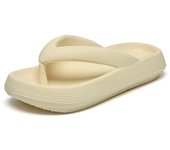 Women Toe Post Design Slippers, EVA Fashionable Flip Flops For Summer