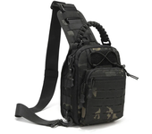 Mochila táctica impermeable para exteriores, bolsa deportiva para acampar, caza, Trekking, Softback, gran capacidad, Ejército Molle