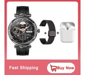 Smartwatch Women Bluetooth Answer Call Whatsapp Notification Custom Watchface Female Health Tracker Music Remote for Android IOS