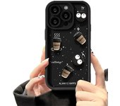Cute INS New 3D Coffee Cartoon Silicone Phone Case For iPhone 11 13 12 14 15 Pro Max 15 Plus DIY Ball Fun Cases Shockproof Cover