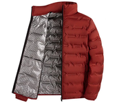 Men Down Jacket Stand Collar Graphene Lining Thermal Insulation Down Coat Men White Duck Down Jacket Winter Cotton Quilted Coat