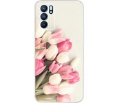For OPPO Reno6 4G Case Fall Resistant Ultra Thin Slim Phone Case For OPPO Reno 6 CPH2235 Clear Matte Soft TPU Bumper Housing