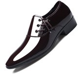 Nuevos Zapatos De Cuero Puntiagudos Para Hombres, Zapatos De Vestir De Negocios Para Hombres, Zapatos Casuales