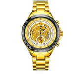 Moda negocio mecánico hombre reloj reloj mecánico automático