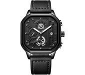 Waterproof luminoso multifunción reloj de hombre moda reloj de cuarzo