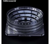 Microworld 3D Metal Styling Puzzles Games Famous Tower Buildings Models DIY Assemble Kit Jigsaw Toys Birthday Gift For Adult