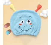 Cute Cartoon Animal Child Hair Towel Cap Drying Hat Quick-dry Microfiber Super Absorption Hair Twist  Kid Bath Hat Bathroom