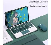 For Lenovo Tab P11 2nd Gen 11.5 Spanish Keyboard Case Mouse Bluetooth Keyboard Stand Magnetic Funda for Xiaoxin Pad Plus 2023