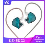 KZ EDCX New Earphones Surround Stereo HiFI Deep Bass Earbuds In Ear Monitor Headphones Game Sport HIFI Noise Cancelling Headsets