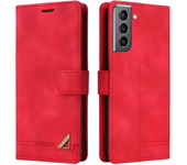 For Samsung Galaxy S22 Ultra Plus Billetera Ranurada Antideslizante Con Capucha Volcada Para La Carcasa Del Teléfono Móvil